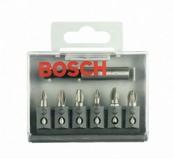 Набор бит BOSCH из 6 штук + держатель   2.607.001.937