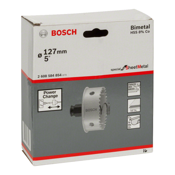 Коронка  BOSCH SHEET-METAL 127мм   2.608.584.854