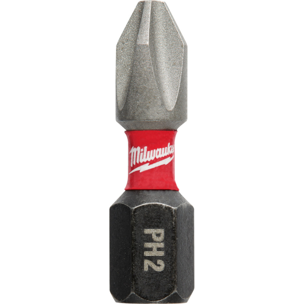 Набор бит Milwaukee SHOCKWAVE PH2 25мм из 2 штук