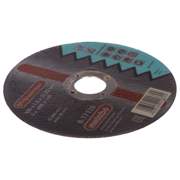 Диск абразивный Metabo SP-Novorapid 125*1,0*22,2 мм нержавейка 617176000