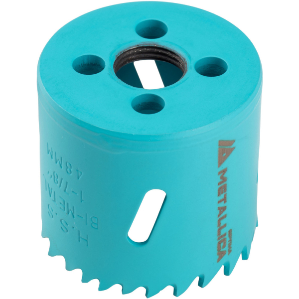 Коронка биметаллическая METALLICA Optima 48 мм 1 7/8" Vario 5/8-18UNF   908655