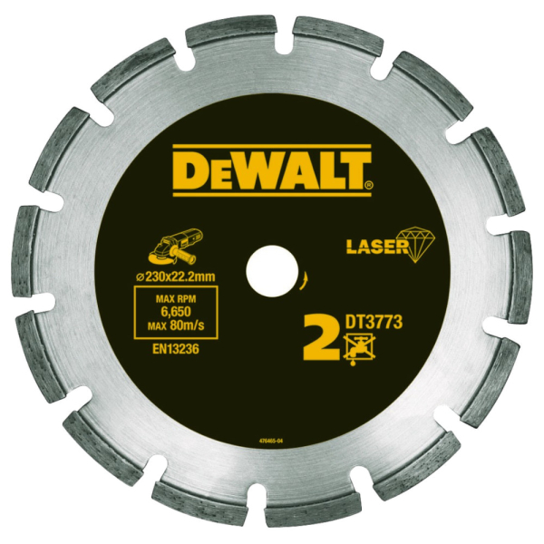 Диск алмазный DEWALT DT 3773 230*22,2 мм сегмент