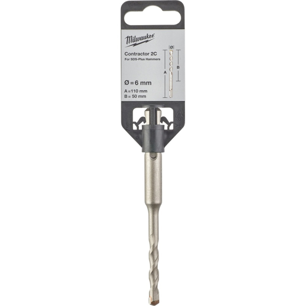 Бур  Milwaukee SDS+ CONTRACTOR  6х110мм