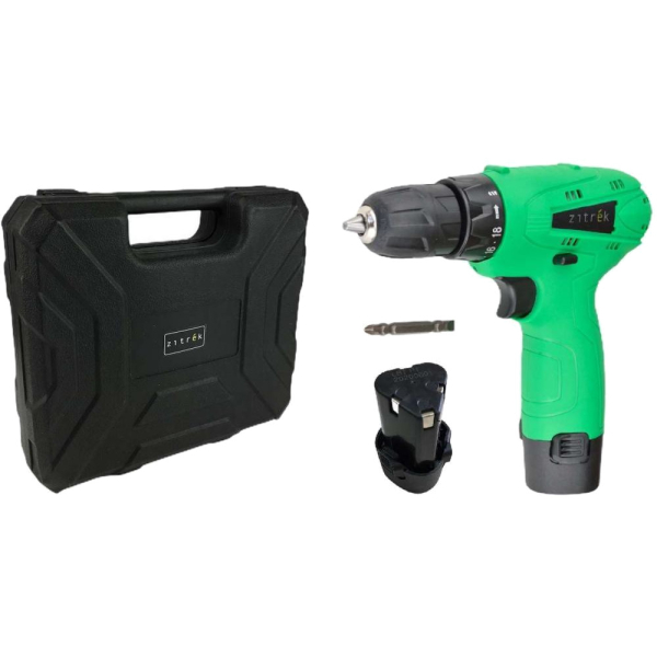 Дрель аккумуляторная ZITREK Green 12 Li   063-4072