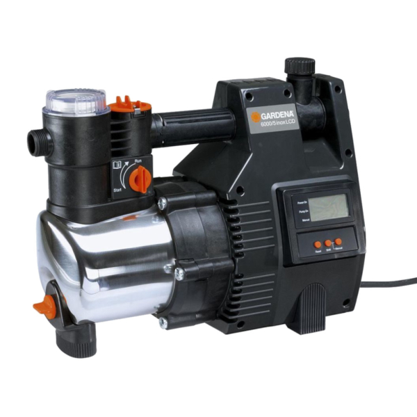 Насос напорный автоматический Gardena 6000/5 inox LCD Premium   01769-29.000.00