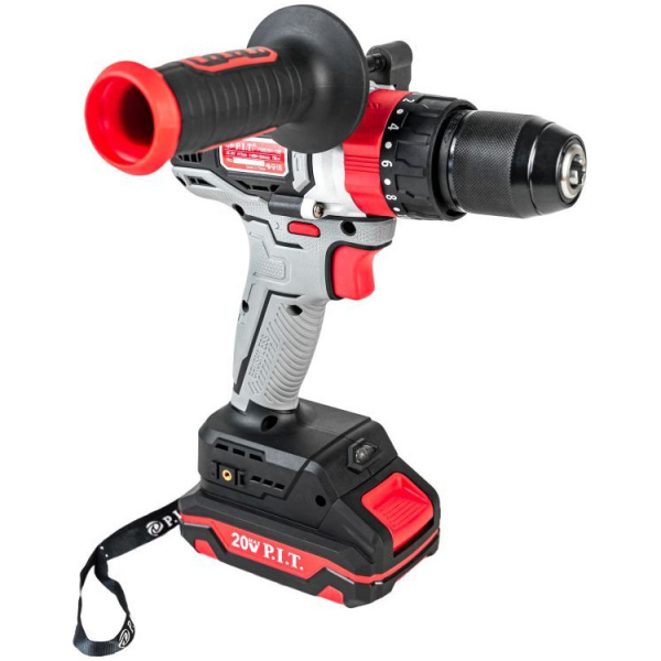 Дрель аккумуляторная P.I.T. PSB 20H-13B/1 