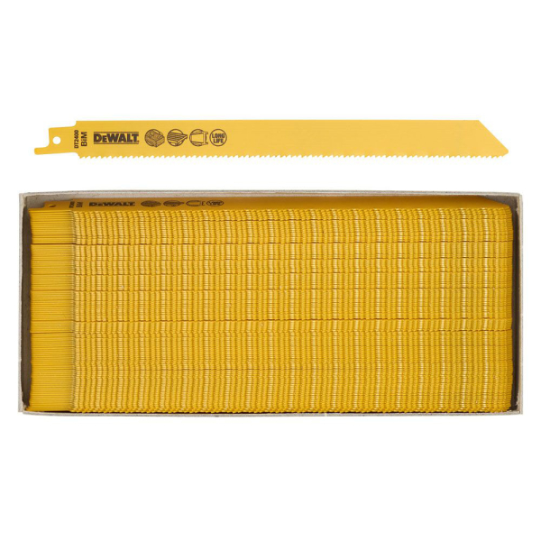 Полотно пильное DEWALT DT 2400 для сабельной пилы 100 шт.