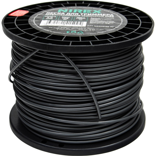 Леска NIREX DUAL ROUND 4,0*158 м (круг с сердечником)   NDR40158-90