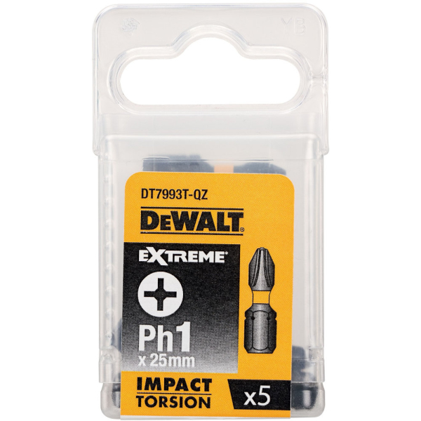 Набор бит DEWALT DT 7993T из 5 штук