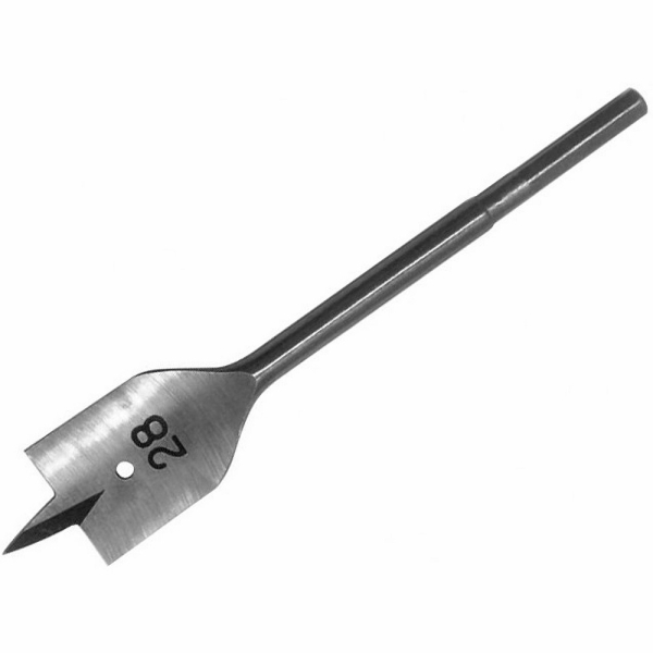 Сверло Makita по дереву  28*160 плоское резцовое   D-07808