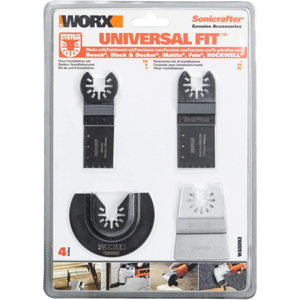 Набор насадок WORX для реноватора 4 шт   WA5092   