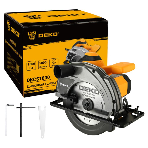 Пила дисковая DEKO DKCS 1800   063-4191