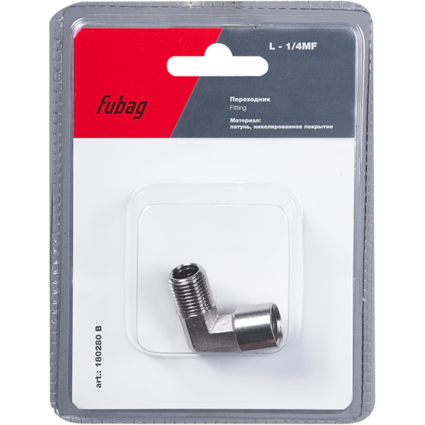 Разъемное соединение Fubag переходник L - 1/4"MF   (180280 B)