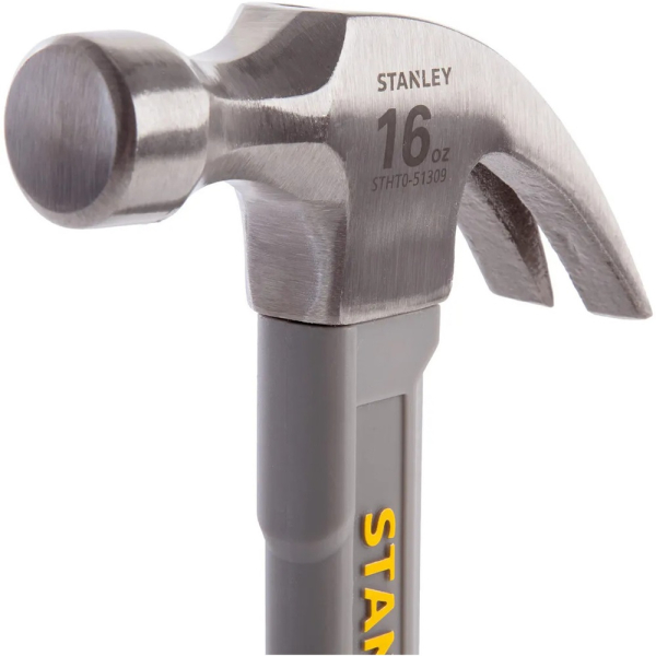 Молоток STANLEY FATMAX FIBERGLASS с гвоздодером 450гр     STHT0-51309