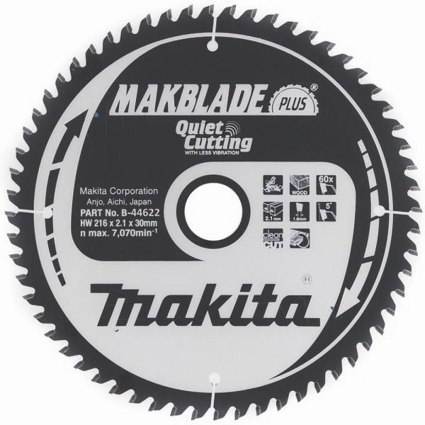 Диск п/п Makita 216*30*60   (B-44622)