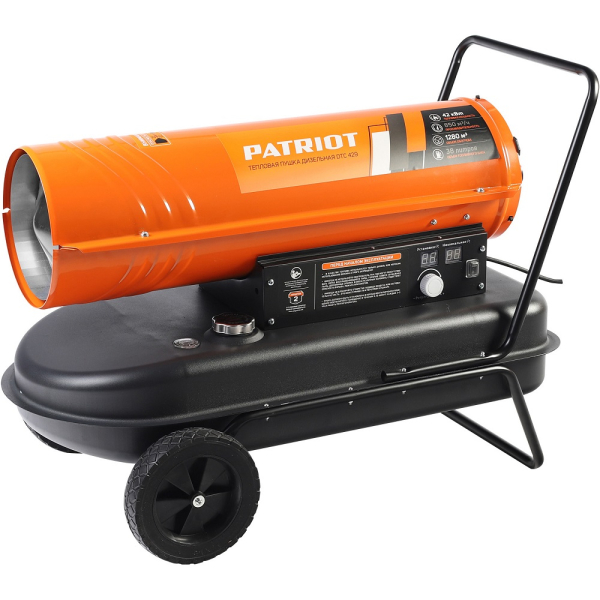 Тепловая пушка Patriot DTC 429 дизельная 42 кВт прямой нагрев