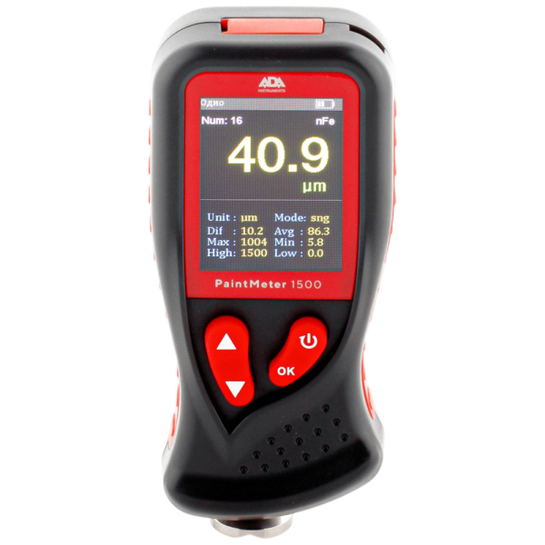 Толщиномер ADA PaintMeter 1500 ЛКП