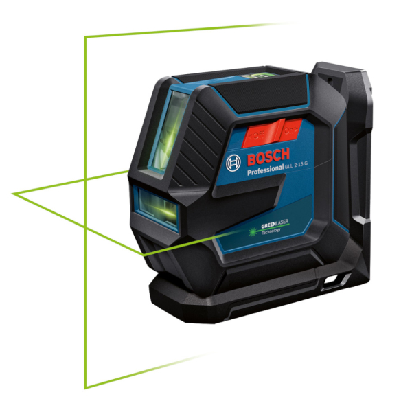 Лазерный уровень BOSCH GLL 2-15 G + LB10  0.601.063.W00