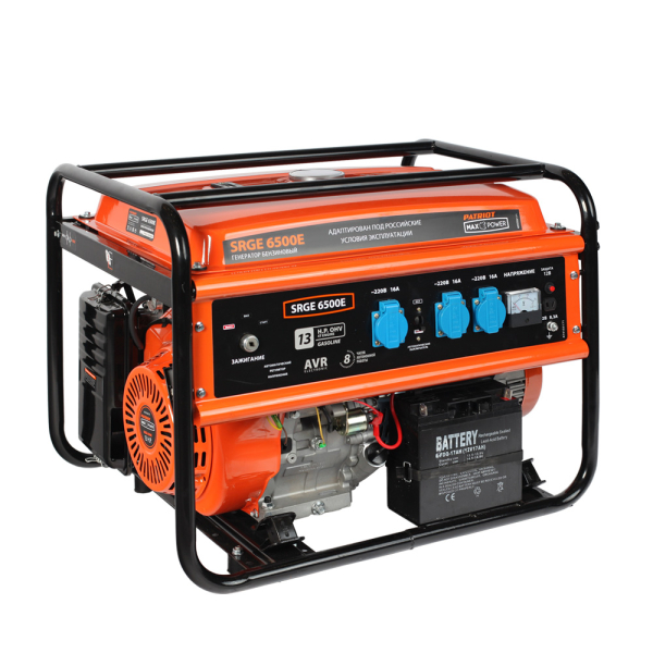 Электростанция Patriot Max Power SRGE 6500 E