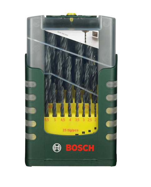 Набор сверл BOSCH HSS-TIN по металлу из 19 штук   2.607.017.152