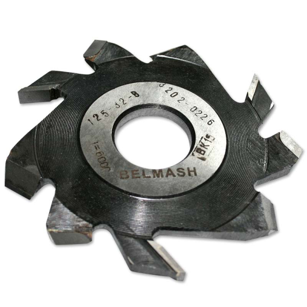 Фреза пазовая БЕЛМАШ 125х32х8 мм c переходным кольцом   RF0121A