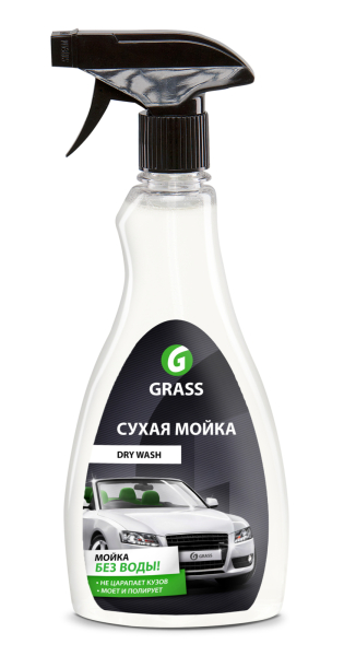 Средство для мойки без воды GRASS "DRY WASH" 0,5л   211605