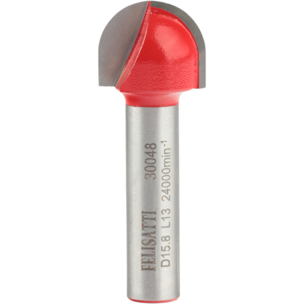 Фреза пазовая гальтельная FELISATTI 15.8х13мм R7.9 хвостовик 8мм   30048