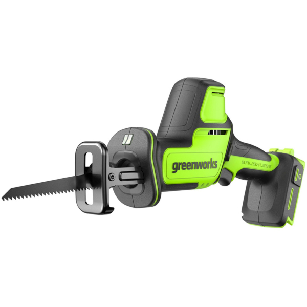 Пила сабельная аккумуляторная GREENWORKS 24 V GPT-CRS-25   1200507CUA