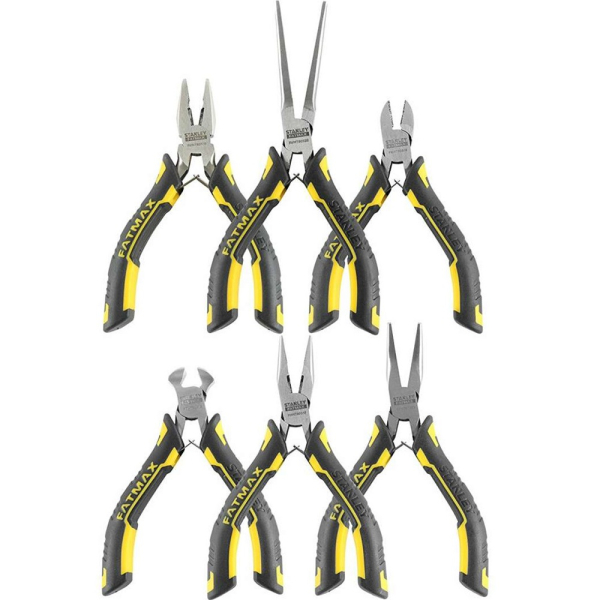 Набор мини-плоскогубцев и кусачек STANLEY FATMAX 6 предметов     FMHT0-80541