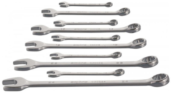 Набор комбинир. ключей OMBRA 8-24мм, 10 предметов   OMT10S
