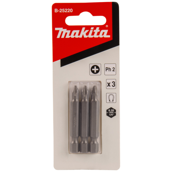Насадка отверточная Makita PH2-50 мм   B-25220