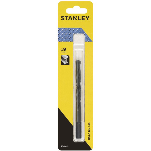 Сверло STANLEY по металлу HSS-R  9*125   STA50095