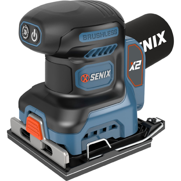 Шлифмашина вибрационная аккумуляторная SENIX  PSX2-M2-EU,X2 20V,1 акб и зу