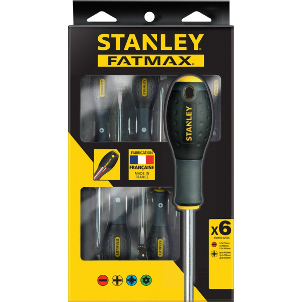 Набор отверток STANLEY FATMAX 6шт.     FMHT0-62626