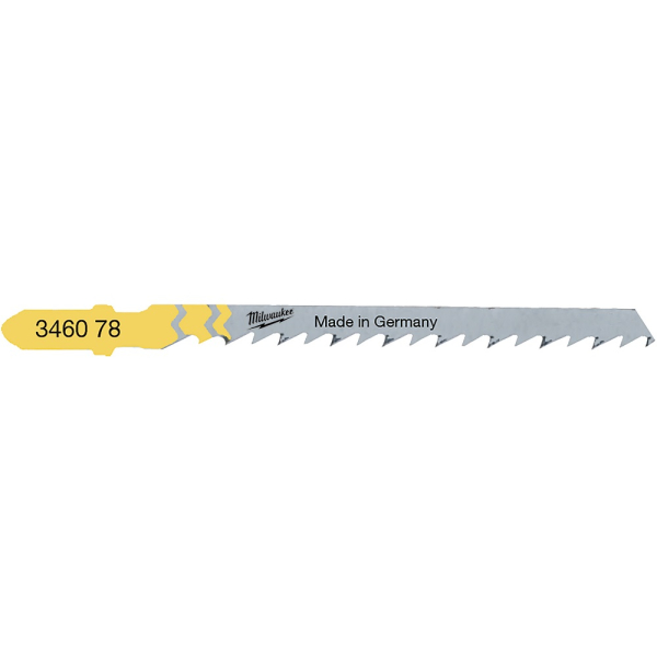 Пилочки Milwaukee для лобзика T244D 75 мм 5 шт