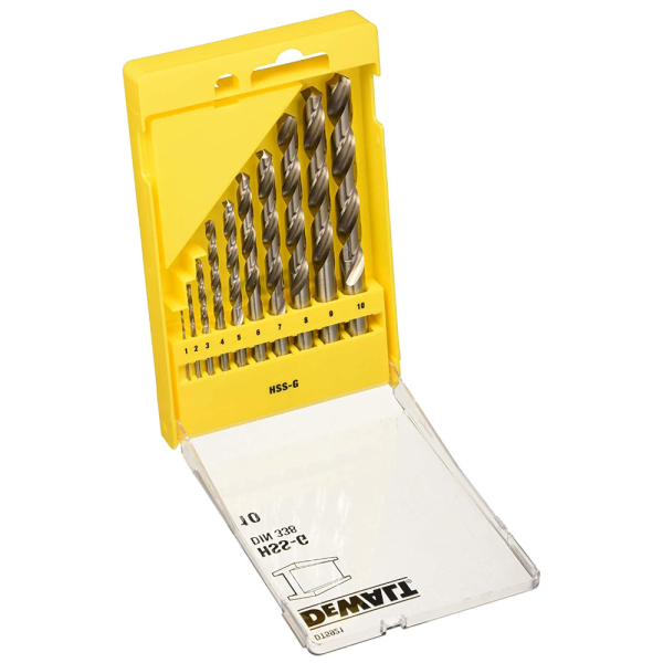 Набор сверл DEWALT DT 5921 по металлу из 10 штук