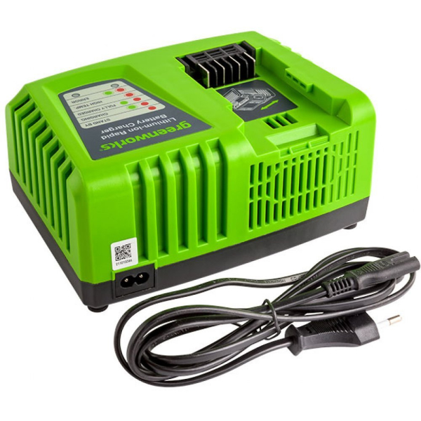 Быстрое зарядное устройство GREENWORKS G40UC4 40 V   2924107