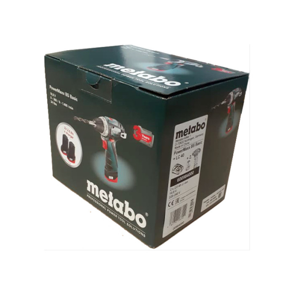 Дрель аккумуляторная Metabo PowerMaxx BS 10.8 В коробка   600984000