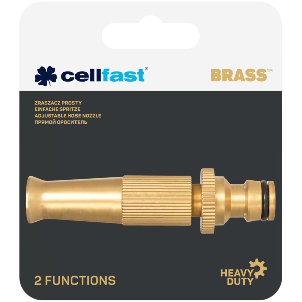 Распылитель для полива CELLFAST BRASS прямой латунный