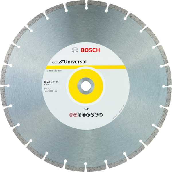 Диск алмазный BOSCH Universal ECO 350*20 сегмент     2.608.615.034