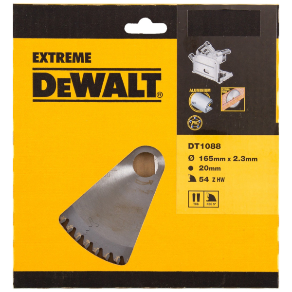 Диск п/п DEWALT DT 1088   165*20*54