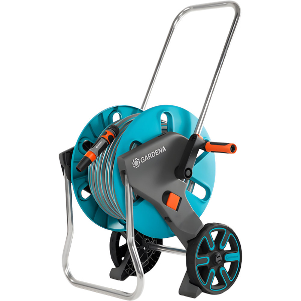 Тележка Gardena AquaRoll M со шлангом Classic 1/2" 20 м + комплект для полива     18512-20.000.00