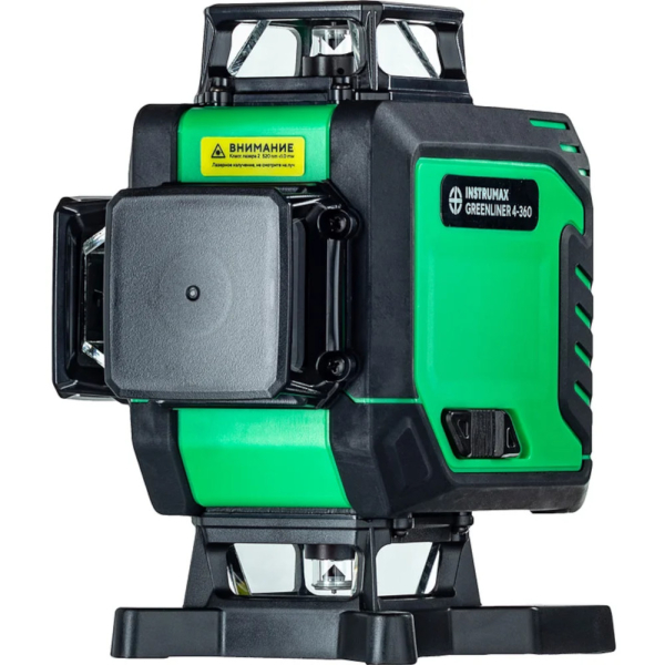 Лазерный уровень INSTRUMAX GREENLINER 4-360+Штатив телескопический TR-120   IM0136_K