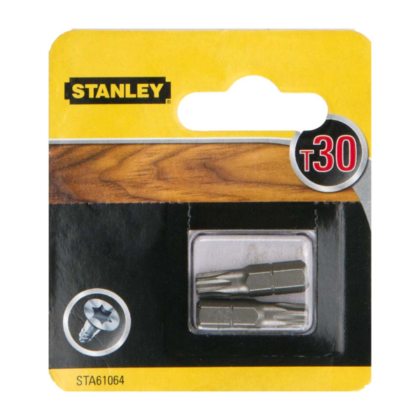 Набор бит STANLEY T 30*25мм из 2 штук  STA61064