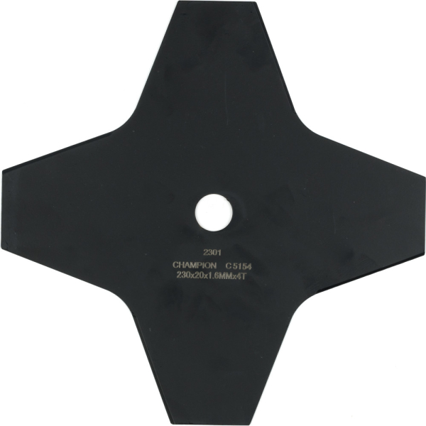 Нож CHAMPION для триммера 4-х зубчатый d=230*20mm   C5154