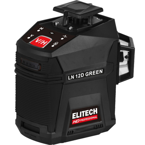 Лазерный уровень ELITECH HD LN 12D GREEN