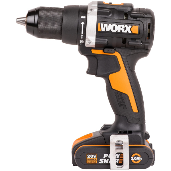 Дрель аккумуляторная WORX WX102 АКБx2 2Ач ЗУ 2,0A