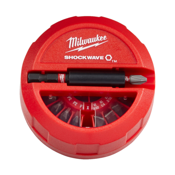 Набор бит Milwaukee SHOCKWAVE 15шт