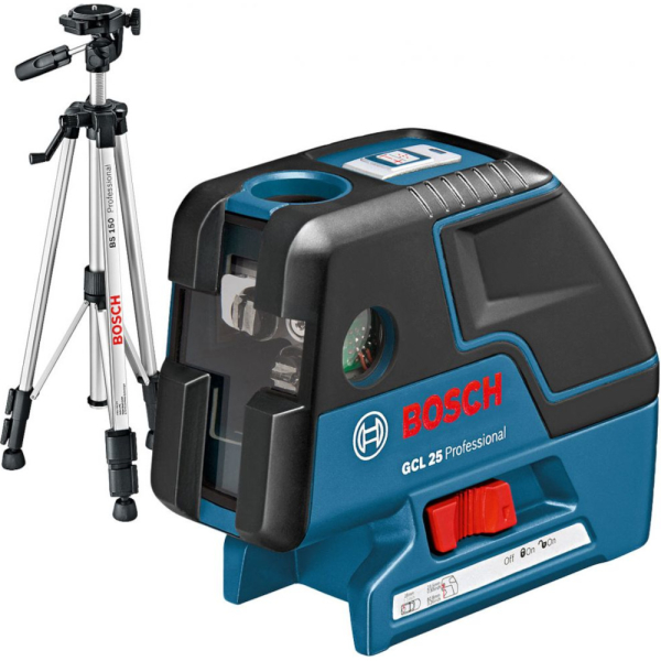 Лазерный уровень BOSCH GCL 25 Prof + BS 150 штатив     0.601.066.B01