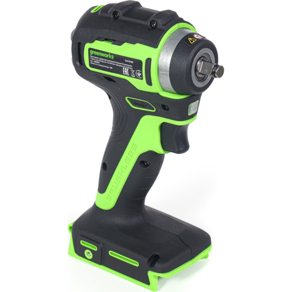 Гайковерт аккумуляторный GREENWORKS G24IW200 24 V без акб и з/у   3803607